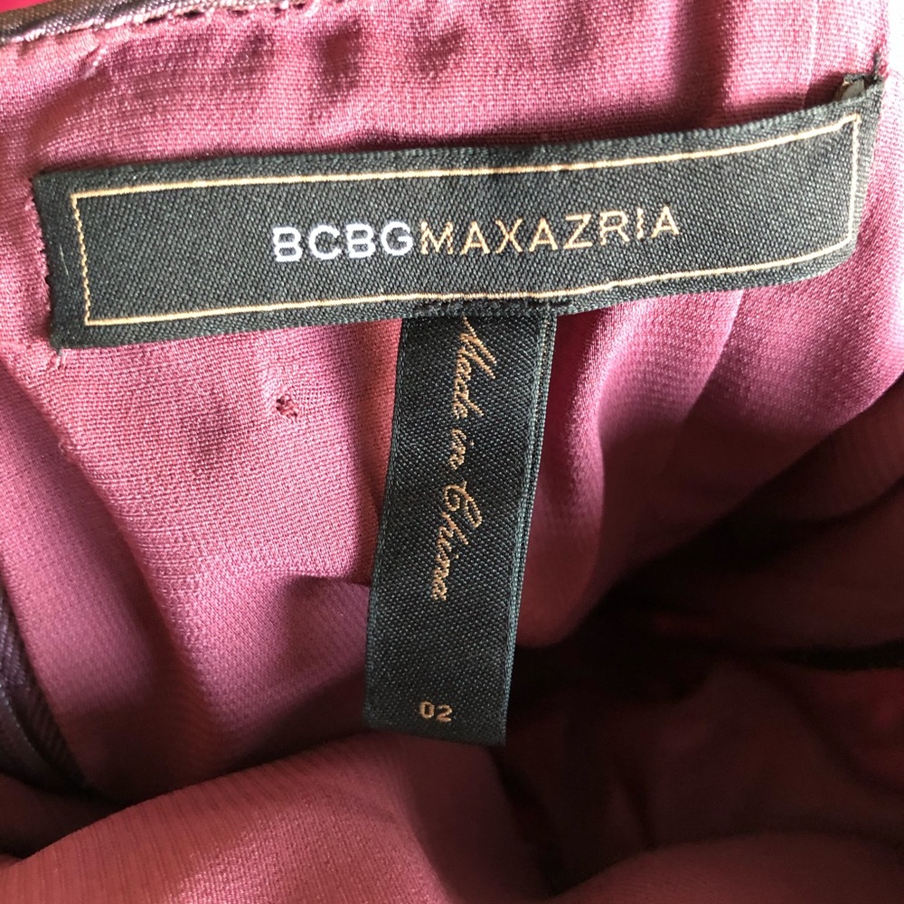 BCBGMaxAzria Ruched Cocktail Dress - Picture 5 of 5